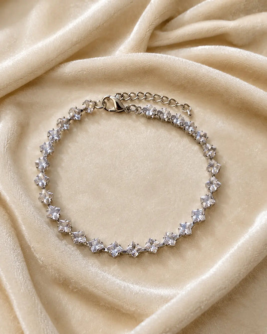 Sora Celestine Silver Tennis Bracelet