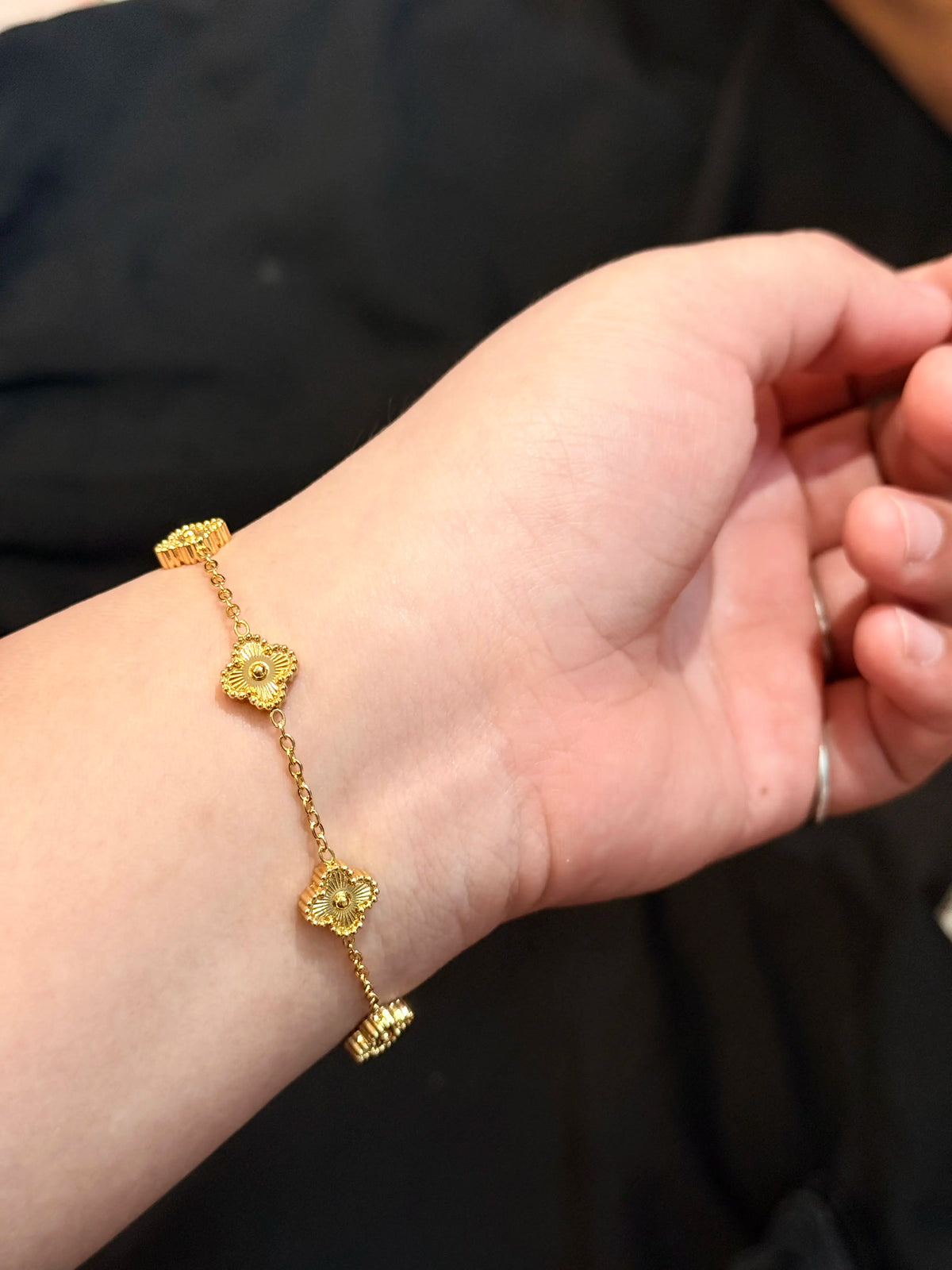 Aurelia Fleur Gold Bracelet