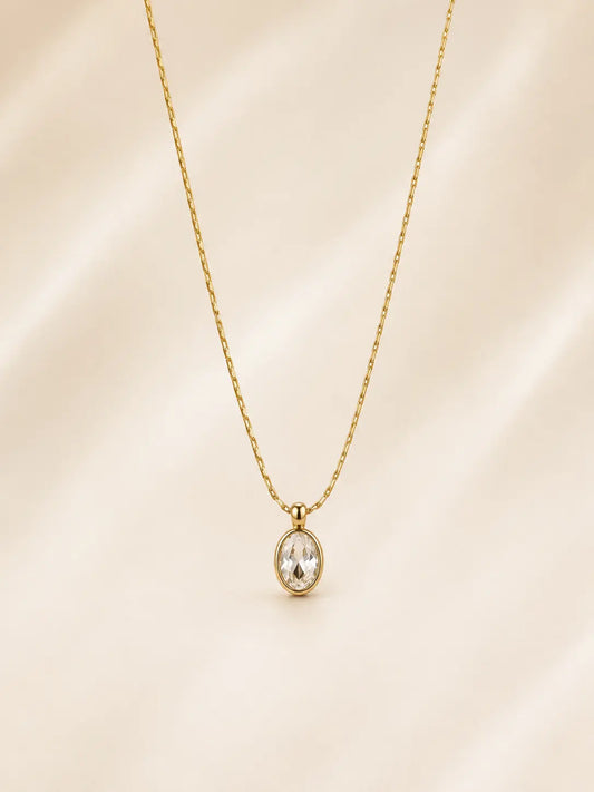 Aurelia Oval Necklace