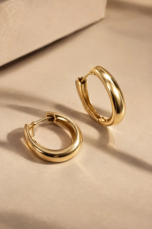 Classic Luxe Hoop Earrings