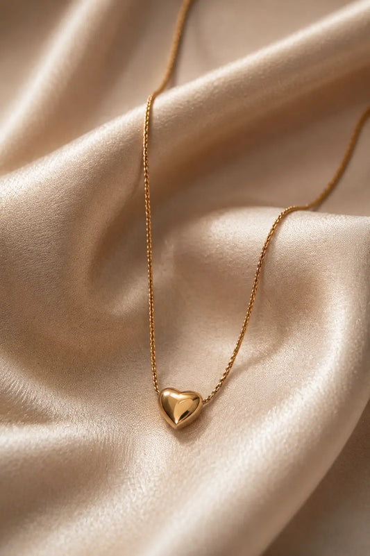 Golden Heart Necklace