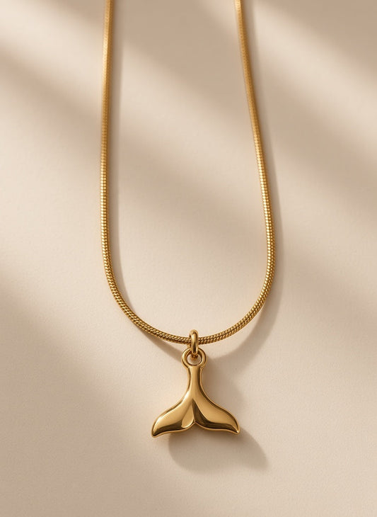 Ocean Muse Necklace | High Grade Stainless Steel |  18K Gold Plated Anti Tarnish